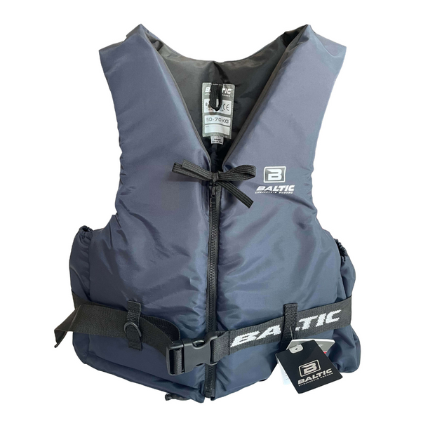 Navy blue baltic bouyancy aid for watersports