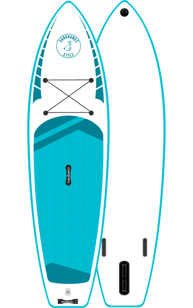 Wave Turquoise iSUP paddleboard package - Clearance