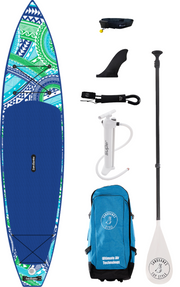 Sports_Touring_Art_ISUP_paddleboard_package_fibre_glass_paddle