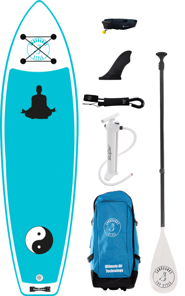 Yoga_ISUP_paddleboard_package_Fibre_glass_paddle